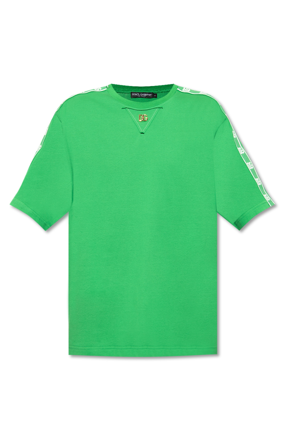 キッズ用トップス Dolce & Gabbana t-shirt m/c gardener (L4JTGMK G7I2ZS9000) shirt with logo Dolce & Gabbana - Green T - IetpShops Egypt